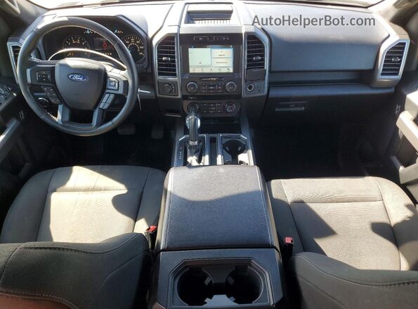 1FTEW1EP1JFC13375 2018 FORD F150 Black Առջևի վահանակի տեսք