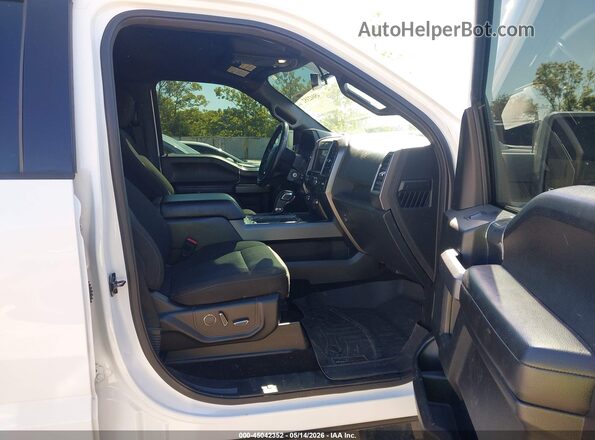1FTEW1EP1JKC94403 2018 FORD F150 Белый Вид салона спереди