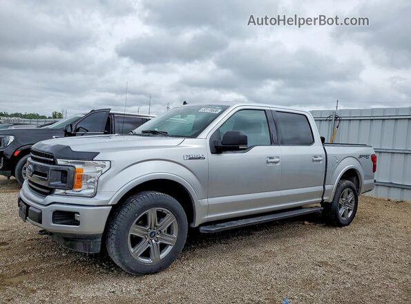 1FTEW1EP1KFA12500 2019 FORD F150 Серебряный Передняя левая четверть