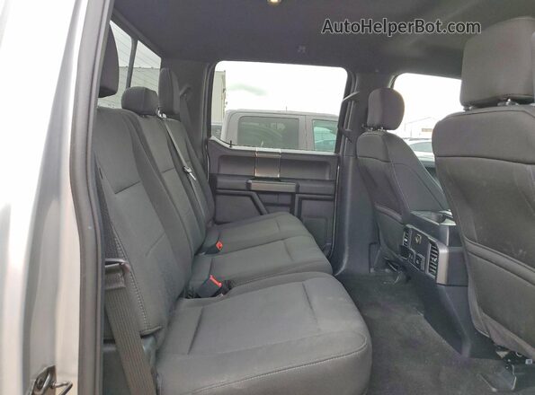 1FTEW1EP1KFA12500 2019 FORD F150 Серебряный Вид задних сидений