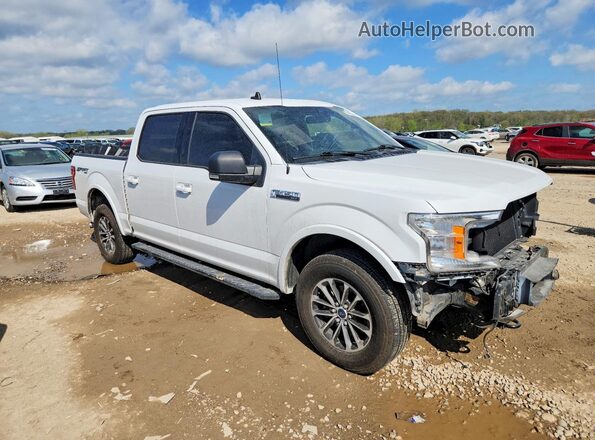 1FTEW1EP1KFC24958 2019 FORD F150 White Передня права чверть
