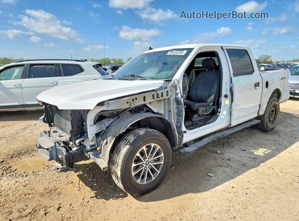 1FTEW1EP1KFC24958 2019 FORD F150 White Передня ліва чверть