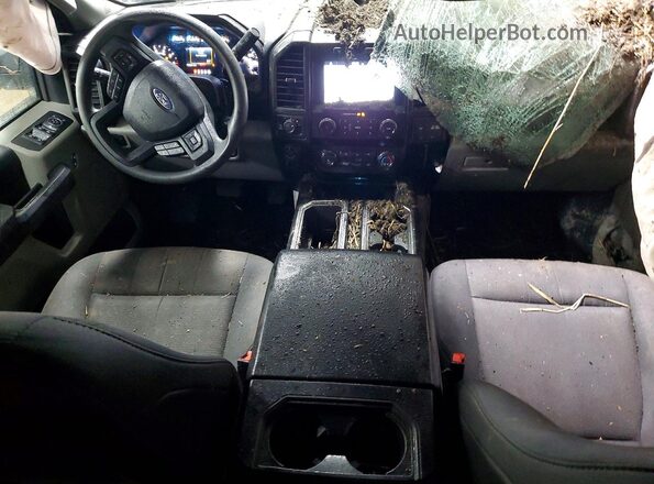 1FTEW1EP1KFD29385 2019 FORD F150 Silver წინა პანელის ხედი
