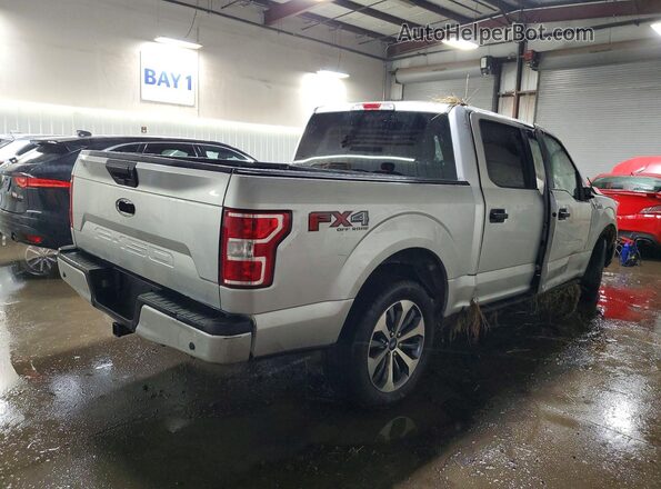 1FTEW1EP1KFD29385 2019 FORD F150 Silver უკანა მარჯვენა