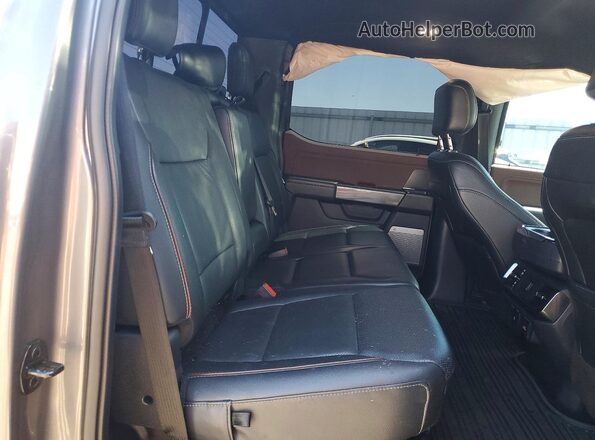 1FTEW1EP1MFC85570 2021 FORD F150 Gray Вид задніх сидінь