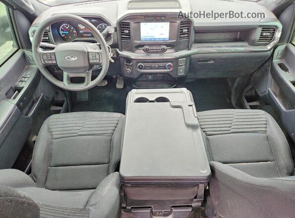 1FTEW1EP1NFB98009 2022 FORD F150 White Vista del salpicadero