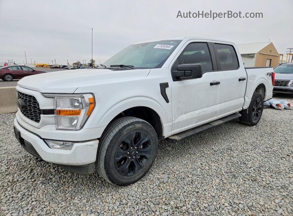 1FTEW1EP1NFB98009 2022 FORD F150 White Vista tres cuartos delantera izquierda