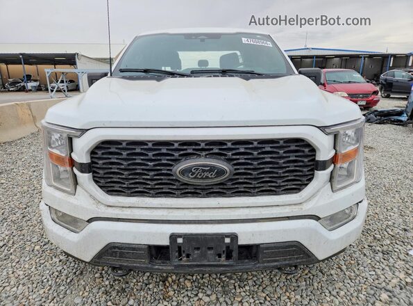 1FTEW1EP1NFB98009 2022 FORD F150 White Vista frontal