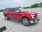 2017 Ford F150 Supercrew Maroon vin: 1FTEW1EP2HFB50622