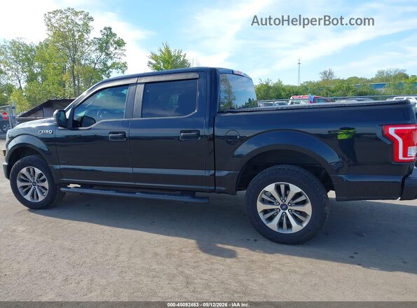 1FTEW1EP2HFB63757 2017 FORD F150 Black Սալոնի 360 աստիճան տեսք