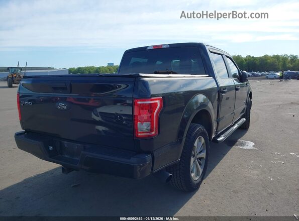 1FTEW1EP2HFB63757 2017 FORD F150 Black Հետևի աջ