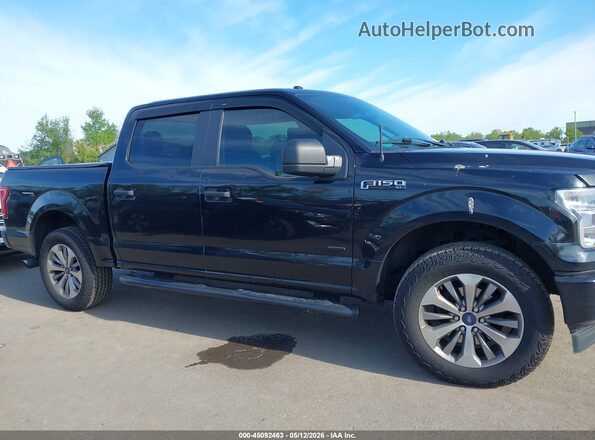 1FTEW1EP2HFB63757 2017 FORD F150 Black Սալոնի հետևի տեսք