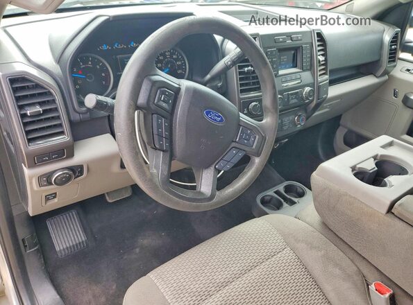 1FTEW1EP2HFC08759 2017 FORD F150 Silver Vista del salpicadero