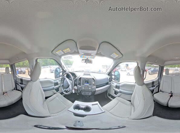 1FTEW1EP2HFC08759 2017 FORD F150 Silver Vista de la etiqueta del VIN