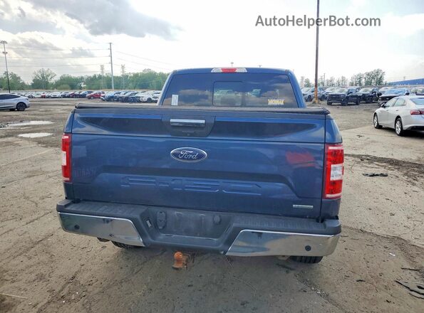 1FTEW1EP2KFC44216 2019 FORD F150 Синий Вид сзади