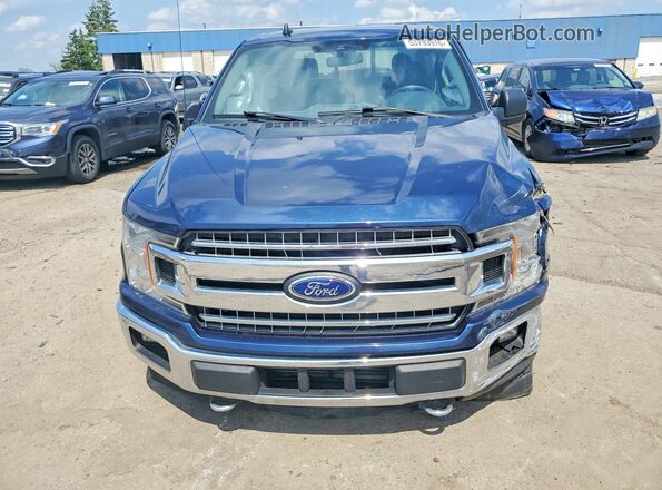 1FTEW1EP2KFC44216 2019 FORD F150 Синий Вид спереди