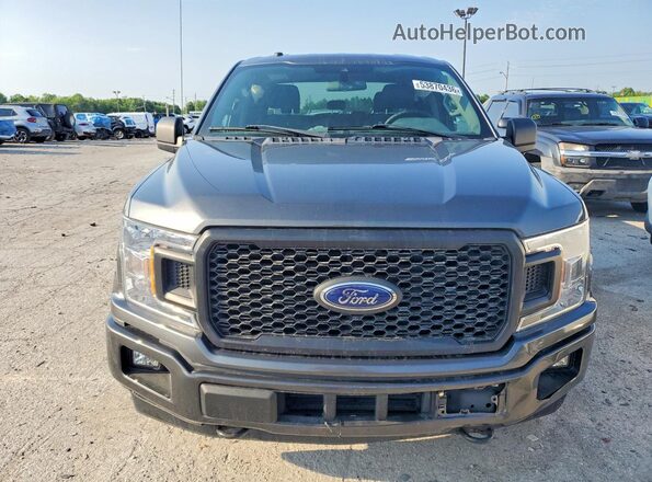 1FTEW1EP2KKD43545 2019 FORD F150 Gray Դիմացի տեսք