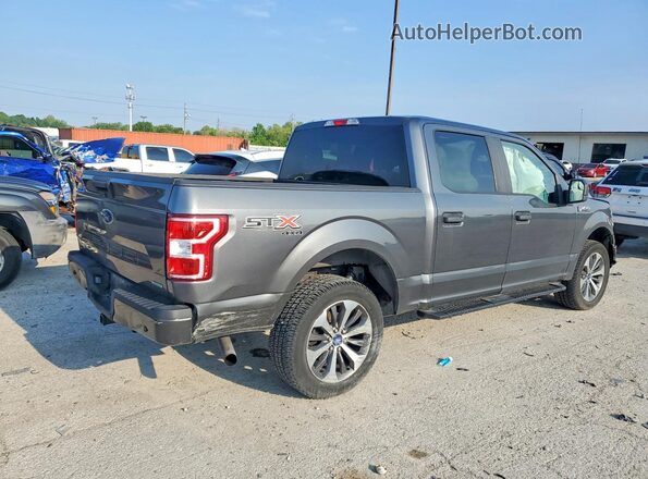 1FTEW1EP2KKD43545 2019 FORD F150 Gray Հետևի աջ