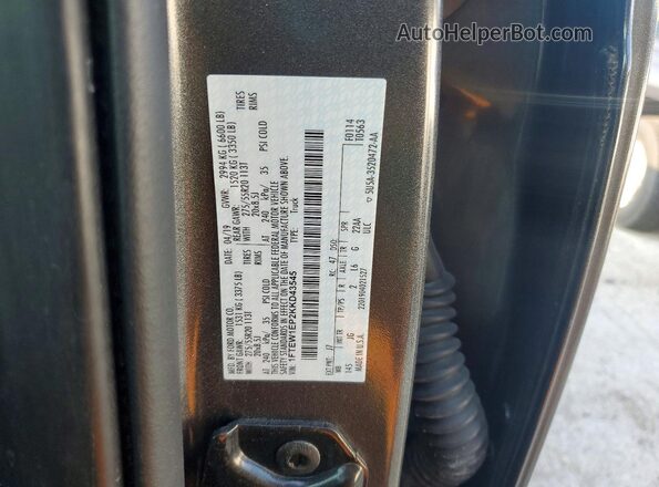 1FTEW1EP2KKD43545 2019 FORD F150 Gray Շարժիչի բաժամունքի տեսք