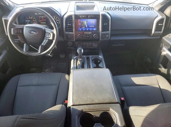 1FTEW1EP2LFB91437 2020 FORD F150 Gray Widok deski rozdzielczej