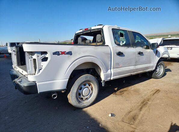 1FTEW1EP2MKD85345 2021 FORD F150 White Trasero derecho