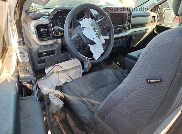 1FTEW1EP2MKD85345 2021 FORD F150 White Vista del salpicadero