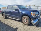 2022 Ford F150 Supercrew Синий vin: 1FTEW1EP2NKD84326