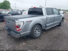 2022 Ford F-150 Lariat Silver vin: 1FTEW1EP2NKE63995