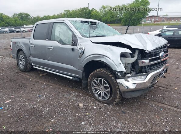 1FTEW1EP2NKE63995 2022 FORD F150 Silver Առջևի աջ
