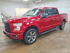 2016 Ford F150 Supercrew Red vin: 1FTEW1EP3GFC29229