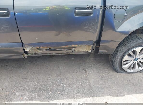 1FTEW1EP3HFC84104 2017 FORD F150 Gray Widok z przodu