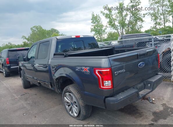 1FTEW1EP3HFC84104 2017 FORD F150 Gray Tył lewy