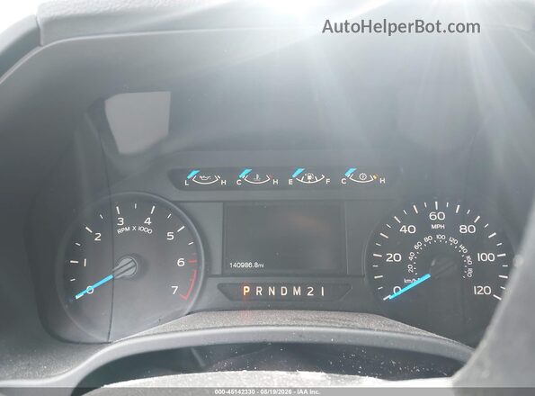 1FTEW1EP3HFC84104 2017 FORD F150 Gray Widok tylnych siedzeń