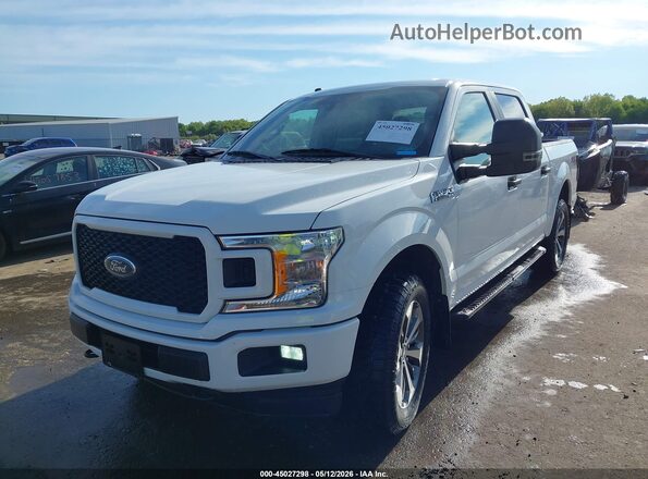 1FTEW1EP3KFC42801 2019 FORD F150 Белый Передняя левая четверть