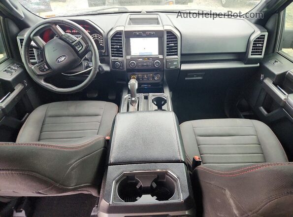 1FTEW1EP3KFD31705 2019 FORD F150 Charcoal წინა პანელის ხედი