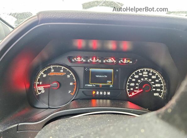 1FTEW1EP3KFD31705 2019 FORD F150 Charcoal ხელსაწყოთა პანელის ხედი
