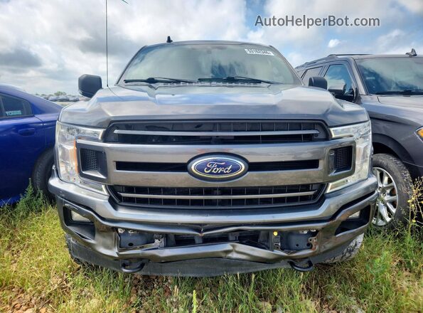 1FTEW1EP3KKE04577 2019 FORD F150 Gray Widok z przodu