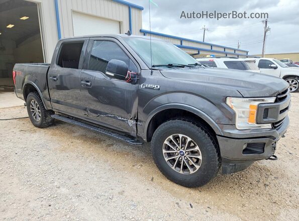 1FTEW1EP3KKE04577 2019 FORD F150 Gray Przód prawy