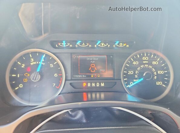 1FTEW1EP3KKE04577 2019 FORD F150 Gray Widok zestawu wskaźników