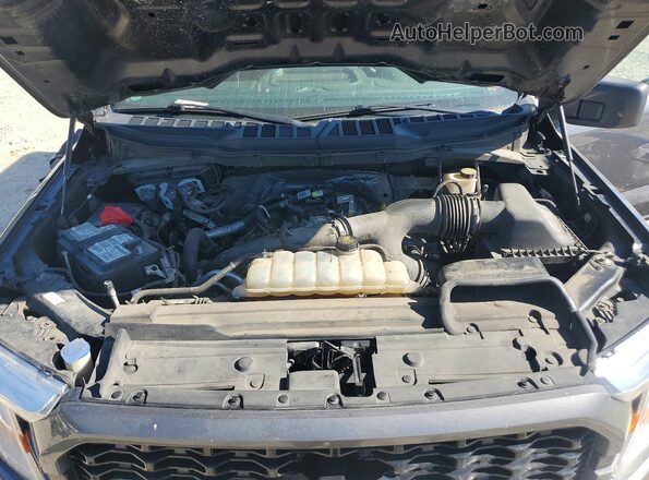 1FTEW1EP3MFB08227 2021 FORD F150 Gray Widok wnętrza z tyłu