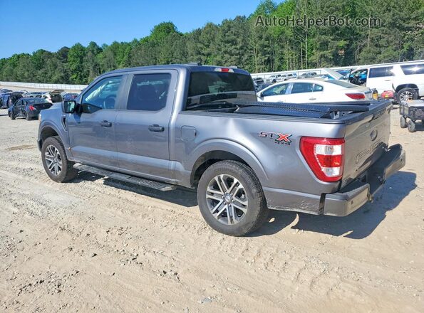 1FTEW1EP3MFB08227 2021 FORD F150 Gray Tył lewy