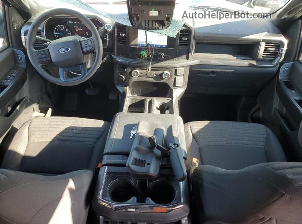 1FTEW1EP3NKD97568 2022 FORD F150 White Widok deski rozdzielczej