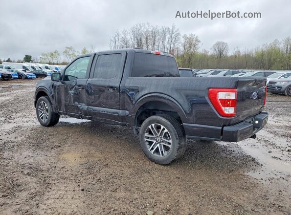 1FTEW1EP3PFA55601 2023 FORD F150 Black Tył lewy