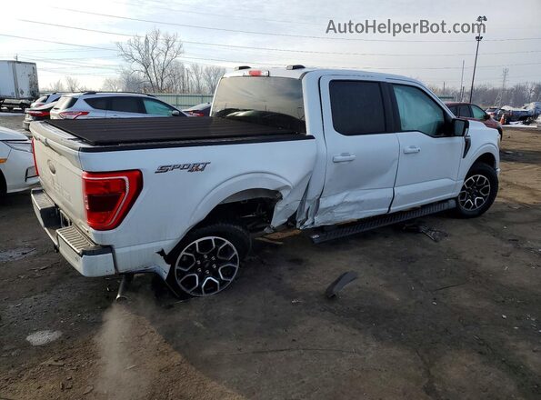 1FTEW1EP3PFD32313 2023 FORD F150 White Задня права чверть
