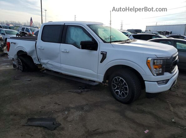 1FTEW1EP3PFD32313 2023 FORD F150 White Передня права чверть