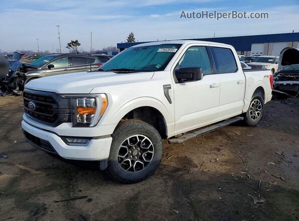 1FTEW1EP3PFD32313 2023 FORD F150 White Передня ліва чверть