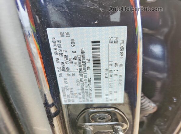 1FTEW1EP3PFD33672 2023 FORD F150 Blue Շարժիչի բաժամունքի տեսք