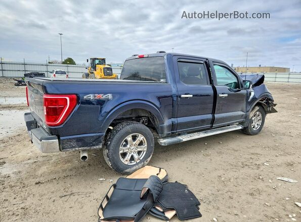 1FTEW1EP3PFD33672 2023 FORD F150 Blue Հետևի աջ