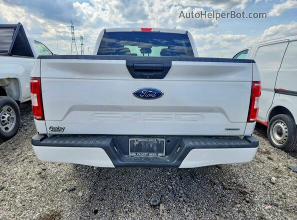 1FTEW1EP4JFD10487 2018 FORD F150 Белый Вид сзади