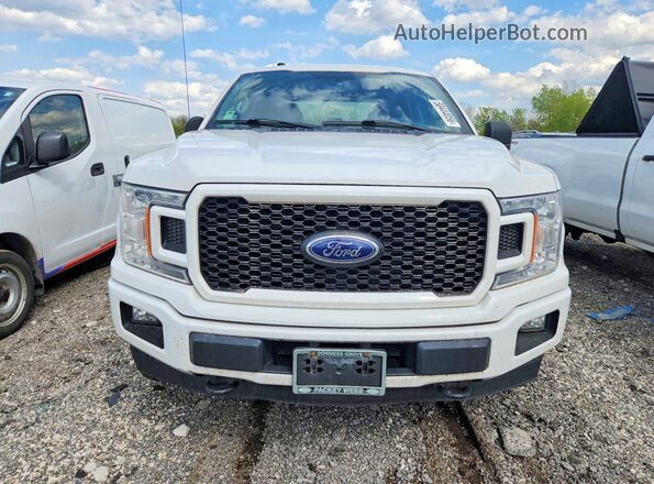 1FTEW1EP4JFD10487 2018 FORD F150 Белый Вид спереди